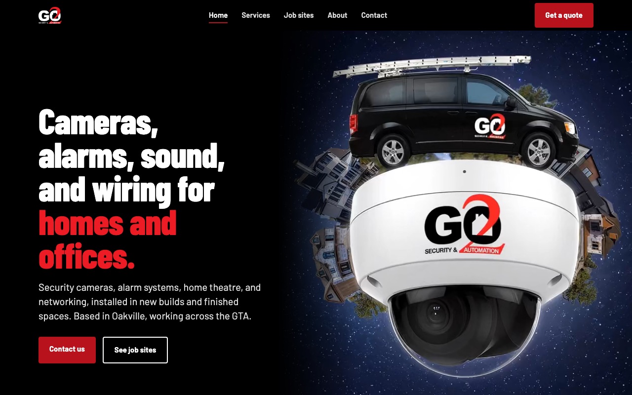 Go 2 Security and Automation website