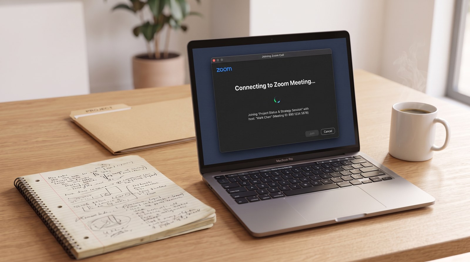 Joining a consultation call